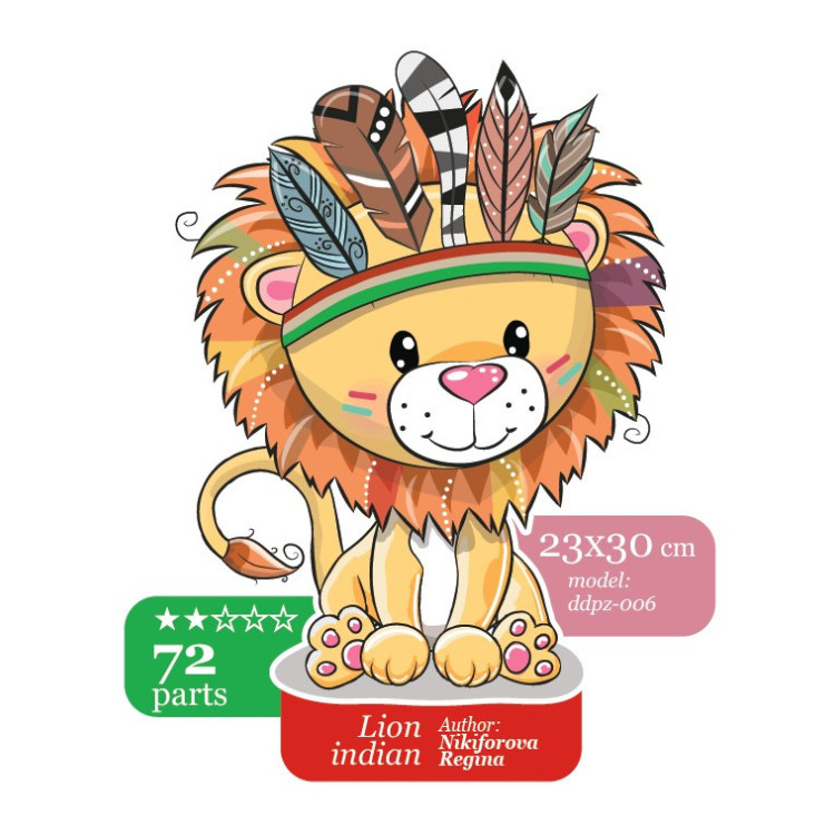 LITTLE INDIAN LION  DDPZ-006