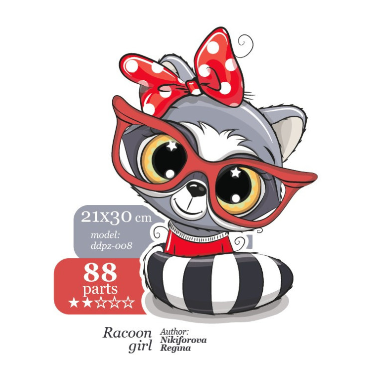 Racoon girl DDPZ-008