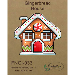 Gingerbread House (beads) FBNGI-033
