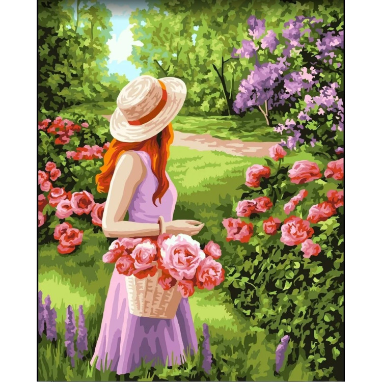 WALK IN THE GARDEN 40X50 CM J053
