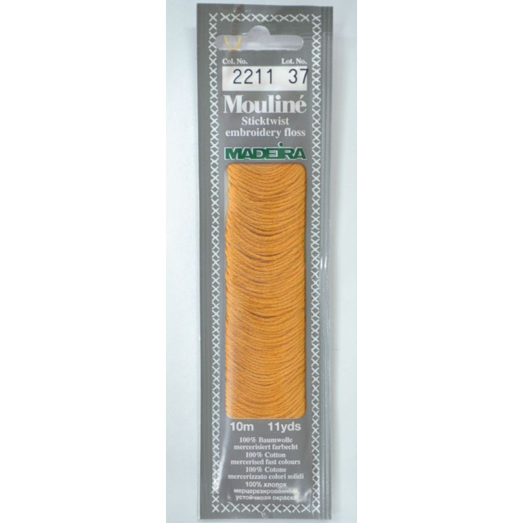 Medvilniniai siuvinėjimo siūlai, 10m M017/2211