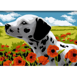 Dalmatian 16.5x13 cm MINI144