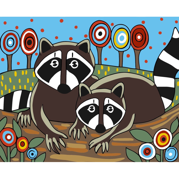 RACOONS 16.5X13 CM MINI003