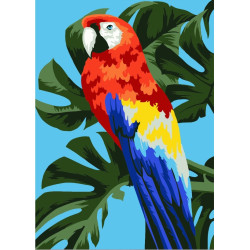 MACAW 16.5X13 CM MINI123