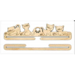 HANGER FOR EMBROIDERY "CATS" OR-004