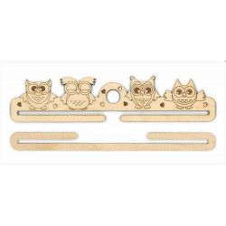 HANGER FOR EMBROIDERY "OWLS" OR-006