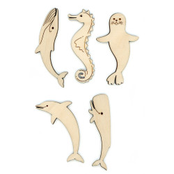 Spool Set Sea Creatures (10 pcs) OR-060