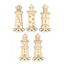 Spool Set Lighthouses (10 pcs) OR-061